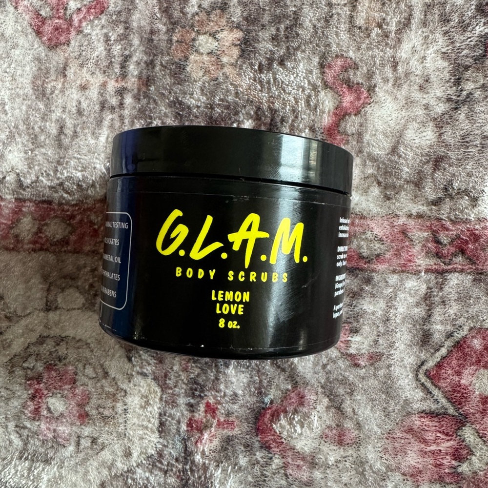 G.L.A.M. Body Scrubs LEMON LOVE 8oz 🛍